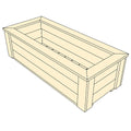 Natural Cedar Planter Boxes